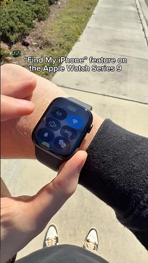 How To Use “Find My iPhone” Feature On An Apple Watch…⌚️