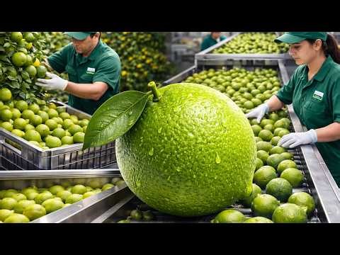 How Thousands of Limes Are Processed Every Hour