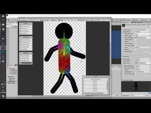 Animacion por huesos en Unity