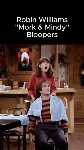 Robin Williams had the crew in tears during this scene #MorkAndMindy #Comedy