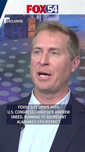 U.S. Congress Candidate Andrew Sneed sits down with FOX54