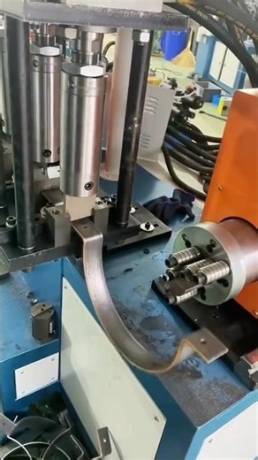 Metal Bending Machine in Action