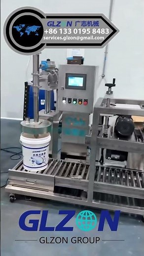 Automatic Paint Filling Machine – High Speed Paint & Can Filling Demo #PaintFillingMachine