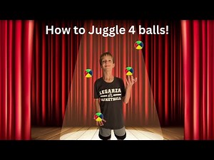 How to Juggle 4 Balls