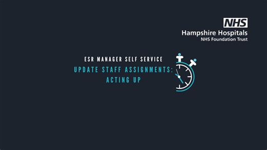ESR MSS - Update Staff Assignment Information - Acting Up Jan 26 v2