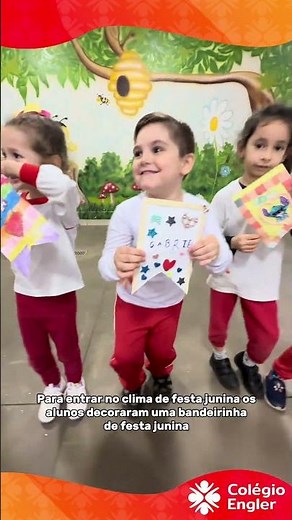 DECORANDO BANDEIRINHAS PARA A FESTA JUNINA JARDIM 1 B