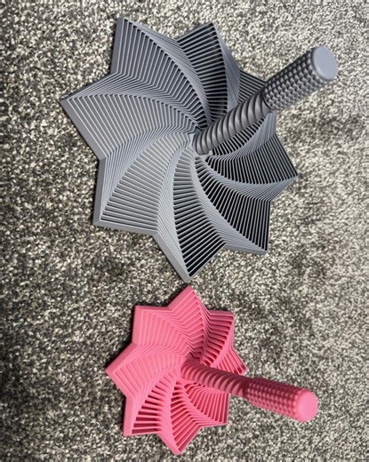 3D Printed Geometric Star Fidget Toy | Kinetic Desk Art Sculpture, Textured Grip - Etsy