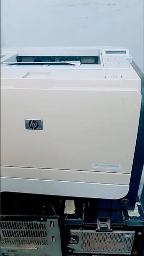 طابعة ليزر ابيض واسود HP LaserJet p2055 dn #تكنولوجيا #shortvideo