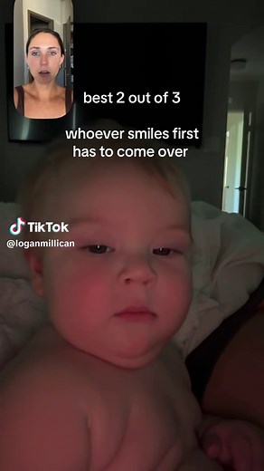 Auntie vs Baby Nephew — Who Smiles First Challenge