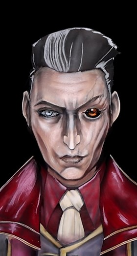 4.8K views · 48 reactions | Silco from ARCANE Illusion Makeup Transformation ️ This is the last of the Arcane paints for now. What should I paint next?! #silco #arcane #arcanesilco #arcaneleagueoflegends #illusionmakeup #artoftheday #bodypaint #makeuptutorial #makeuptransformation #leagueoflegends | TheFauxChanel | Facebook