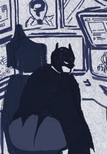 the og ipad kid #fyp #fanart #batman #sketch #superman | batman