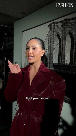 #LeahKateb Reveals Her Fashion Trend Red Flags 🚩 #NYFW