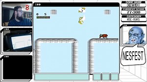 Doctor Morbis was back and EightBitSteve was there to stop him with a submission on the unreleased-but-rediscovered title Cheetahmen II for the NES. Harnessing the awesome power of Cheetahman, Steve went toe-to-toe against the Doctor's most diabolical creation yet – Ape Man, who's sole purpose was to destroy Cheetahman. With those high stakes, Steve brought his out his best skillz to win the battle and end his run with 120,600 points. #nintendo | Twin Galaxies