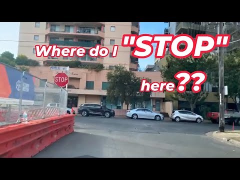 How to Deal with a "Stop Sign" with "No Lines" ??
