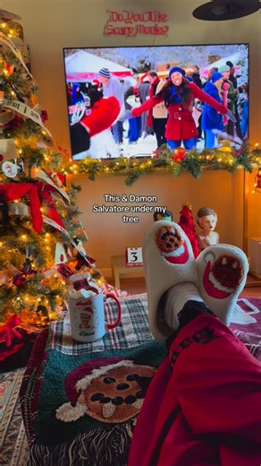 A TVD Christmas 🎄 Last chance to snag the Damon Christmas pancake slippers! We are almost fully sold out! Get yours at deecharmed.com #tvd #thevampirediaries #vampirediaries #damonsalvatore #stefansalvatore | Dee Charmed