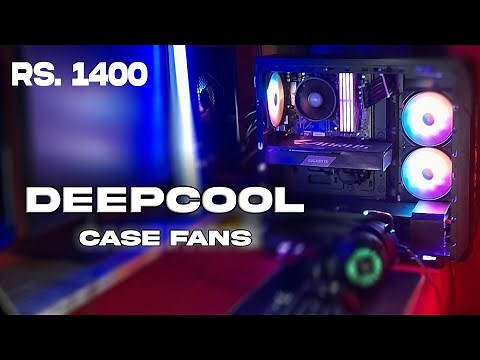 Deepcool RF120 FS Case Fans | Unboxing+Installation
