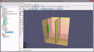 Slice files can show detailed contours of information on any 2D plane in your model. Slice data can include temperature, velocity, visibility, and more. Also, remember that slices can later be imported in Pathfinder to combine with pedestrian evacuation visual results. | Thunderhead Engineering