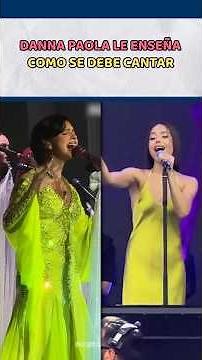 Danna Paola Vs. #AngelaAguilar cantando "La Gata bajo la lluvia" 🤔