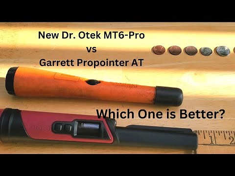 The Garrett Pro-Pointer AT vs New Dr. Otek MT6-Pro in Depth Air Test | @DROTEK_Metaldetectors