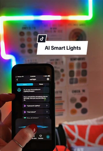 Literally the coolest lights I’ve ever seen. #gaminglights #ledlights #bedroomlights #smartlights #kidsroom