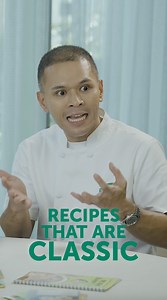 Your favorite Kitchenomics Chefs across generations — all in one cookbook! 💚👩‍🍳👨‍🍳 Featuring recipes and stories from Chef Sandy Daza, Chef Rob Pengson, Chef Jackie Ang-Po, Chef RV Manabat, and Chef Meg Victorino, Executive Chef of Del Monte Philippines. Available for only ₱625 at major bookstores and Summit Books online stores! | Del Monte Kitchenomics