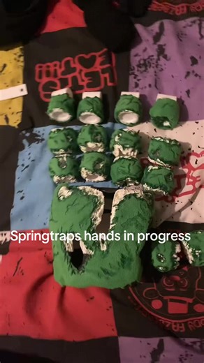 Springtrap Cosplay Progress and Springlock Details