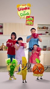 62K views · 5.7K reactions | Let’s Shake O’ Clock with AJI-GINISA®! Just sprinkle and shake to make your kids’ favorite veggie snacks meat-tastic! ASC Ref. no.: A0134P032124A | Cookmunity by Ajinomoto Philippines | Facebook