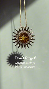3.3K views · 75 reactions | This is your sparkling reminder to set your clocks forward for Daylight Savings! https://gemz4.me/3Ivb5Vx | Ross-Simons Jewelry | Facebook