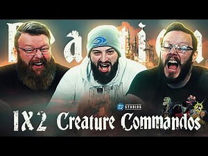 Creature Commandos 1x2 REACTION!! "The Tourmaline Necklace"
