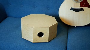 How To Build A Wood Snare Drum / DIY Cajon Snare — Crafted Workshop
