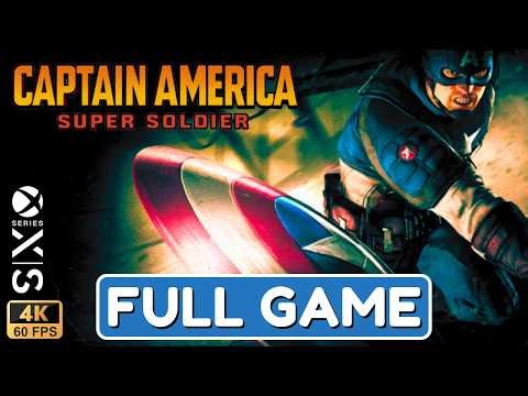 CAPTAIN AMERICA SUPER SOLDIER Gameplay Walkthrough FULL GAME [4K 60FPS Xbox Series X] No Commentary