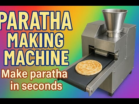 This Paratha Machine Is TOO FAST! 😳 Full Demo & Test