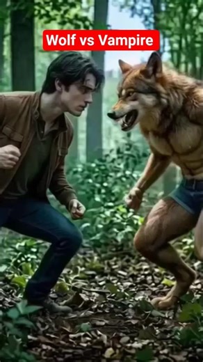 Vampire vs Wolf fight