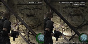 Resident Evil 4 HD Project New Screens And Video Showcase More Gorgeous Textures Reworking