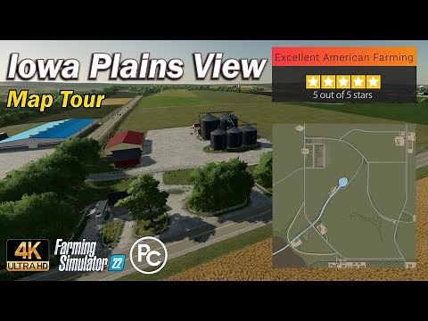 Iowa Plains View | Map Review | Farming Simulator 22