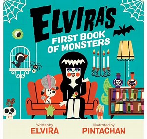 Just announced! A brand new officially licensed Elvira, Mistress of the Dark board book is coming, written by Elvira herself! Kids will meet her favorite spooky friends like vampires, ghosts, and witches in this adorably creepy intro to classic horror. | Horror4Kids | Facebook