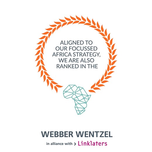 The Chambers Global 2026 rankings reaffirm Webber Wentzel as a leading law firm in both South Africa and Africa-wide categories. We are proud to achieve 17 Band 1 categories in South Africa, 81 individual lawyer rankings (up 9%), and continued recognition within the regional Africa-wide rankings. These results reflect our unwavering commitment to excellence, deep sectoral and technical expertise, and the consistent quality of service our clients rely on, informed by rigorous independent research