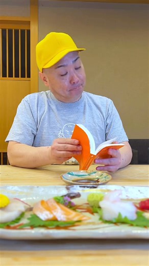 1M views · 22K reactions | Sashimi and Tuna Nigiri Chef Hiro Jr came home hungry ■Ingredients -Tuna -Flounder -Salmon -Scallops -Shiso leaves -Water pepper -Shiso flowers -Radish -Edible Chrysanthemum -Wasabi -Sushi rice -Homemade soy sauce | Chef Hiro | Facebook