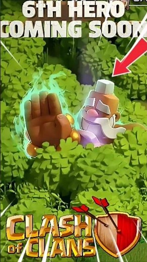 😱 Clash of Clans 6th Hero Coming Soon! | New Hero Reveal 2025 ⚡#clashofclans
