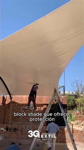Tenso estructura hecha a la medida 🌤️