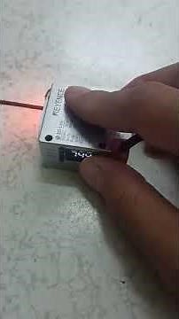 Setting sensor keyence