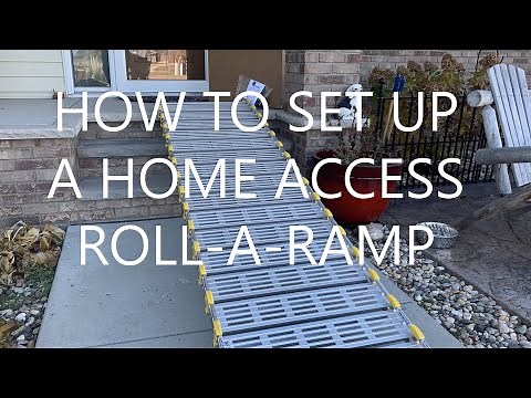 Roll-A-Ramp How To Set Up A Home Access System