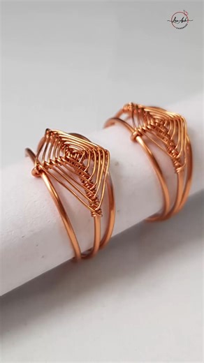 159K views · 2.7K reactions | Handmade jewellery making at home | Ring inspired "God's eye craft" #shortsvideo #diy #handmade | Lan Anh Handmade | Facebook