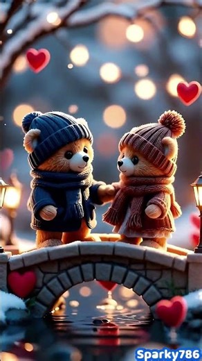 Happy Valentine’s Day ❤️ Cute Teddy Animation
