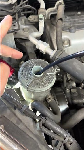 Honda crv power steering fluid #acura #automobile #mechanic #honda