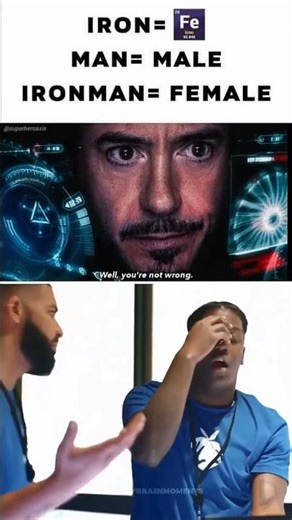 When Science Proves Iron Man Is Actually… Female?! 😂