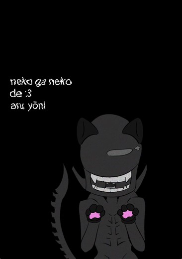 reupload xenokitty & demopuppy XD #fyp #Viral #alightmotion #strangerthings #alien