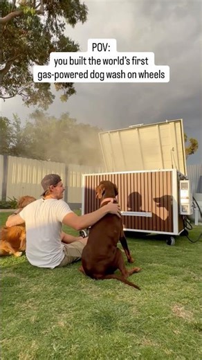 I Built a Gas Powered Dog Wash on Wheels