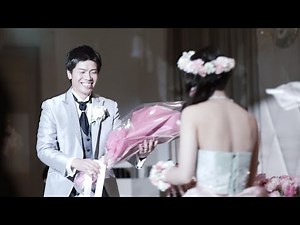 フラッシュモブ Flash mob 魔法の杖でキャンドルに火が灯る！？ サプライズ結婚式披露宴 Allstar Weekend " Come Down With Love " in Yokohama