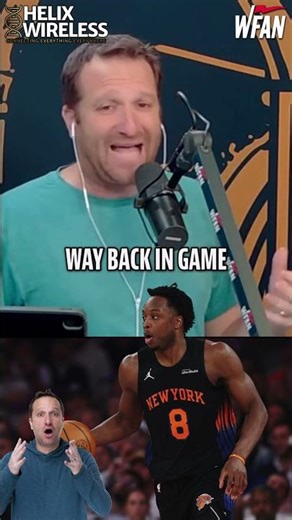 Evan says Knicks fans should be "ecstatic" if the OG Anunoby injury timeline is 1-2 weeks: